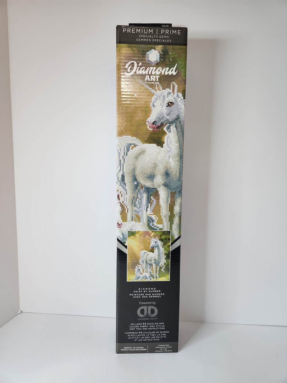 Diamond Art Unicorn Kit - White Unicorn Diamond Painting